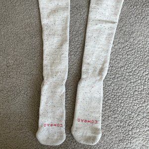 Comrad Knee High Recycled Cotton Compression Socks Stargazer Vanilla Sprinkle